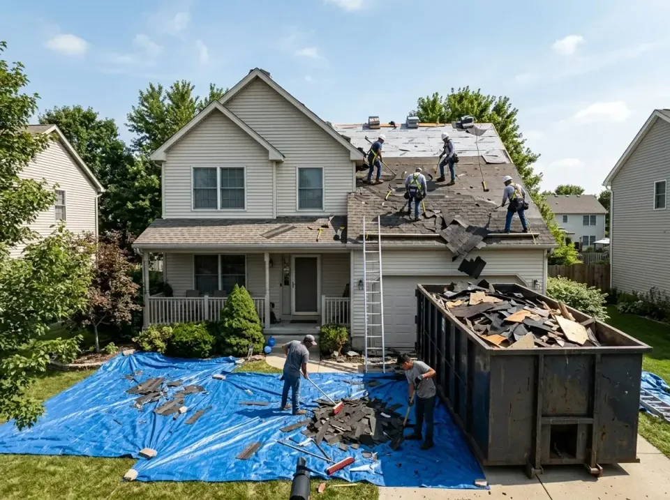 roof-replacement-debris-remova-004 — frequently asked questions, Cheapest Dumpster Rentals in Mississippi State, MS